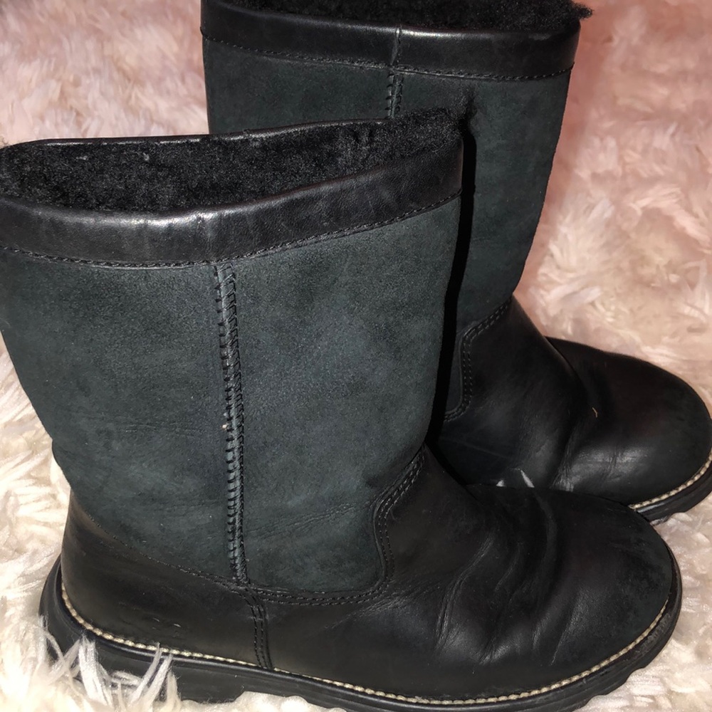 UGG Women’s Black Leather Boots